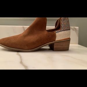 Tan Suede Booties